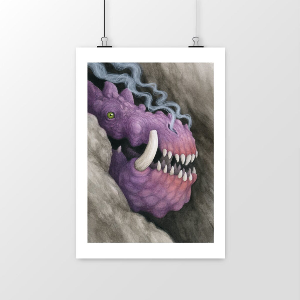 Cave Dragon - Art Print