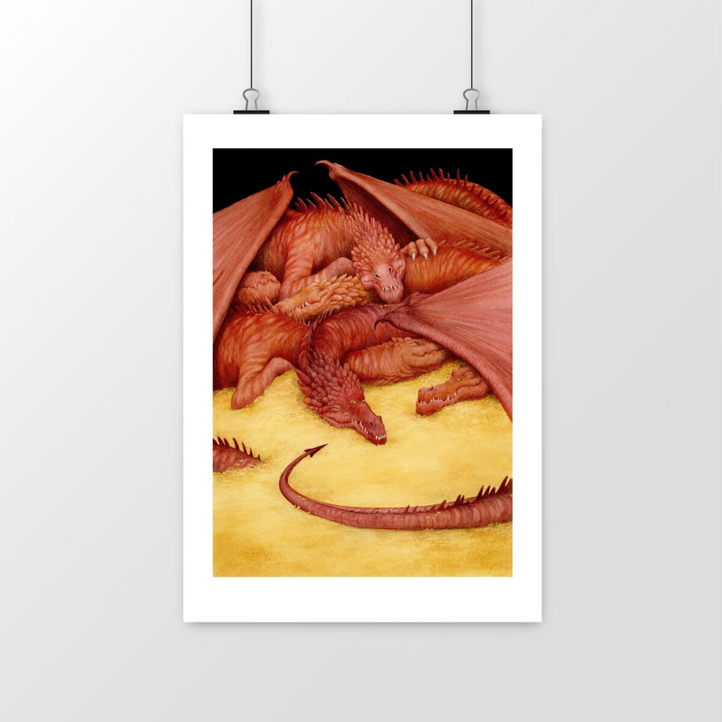 Let Sleeping Dragons Lie - Art Print