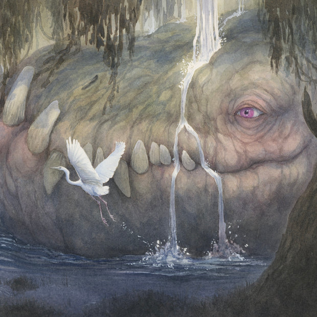 Glaurmir, The Ancient - Unframed Watercolour Painting