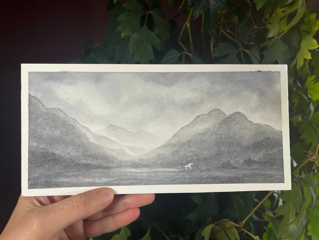 The Journey - Unframed Watercolour Painting