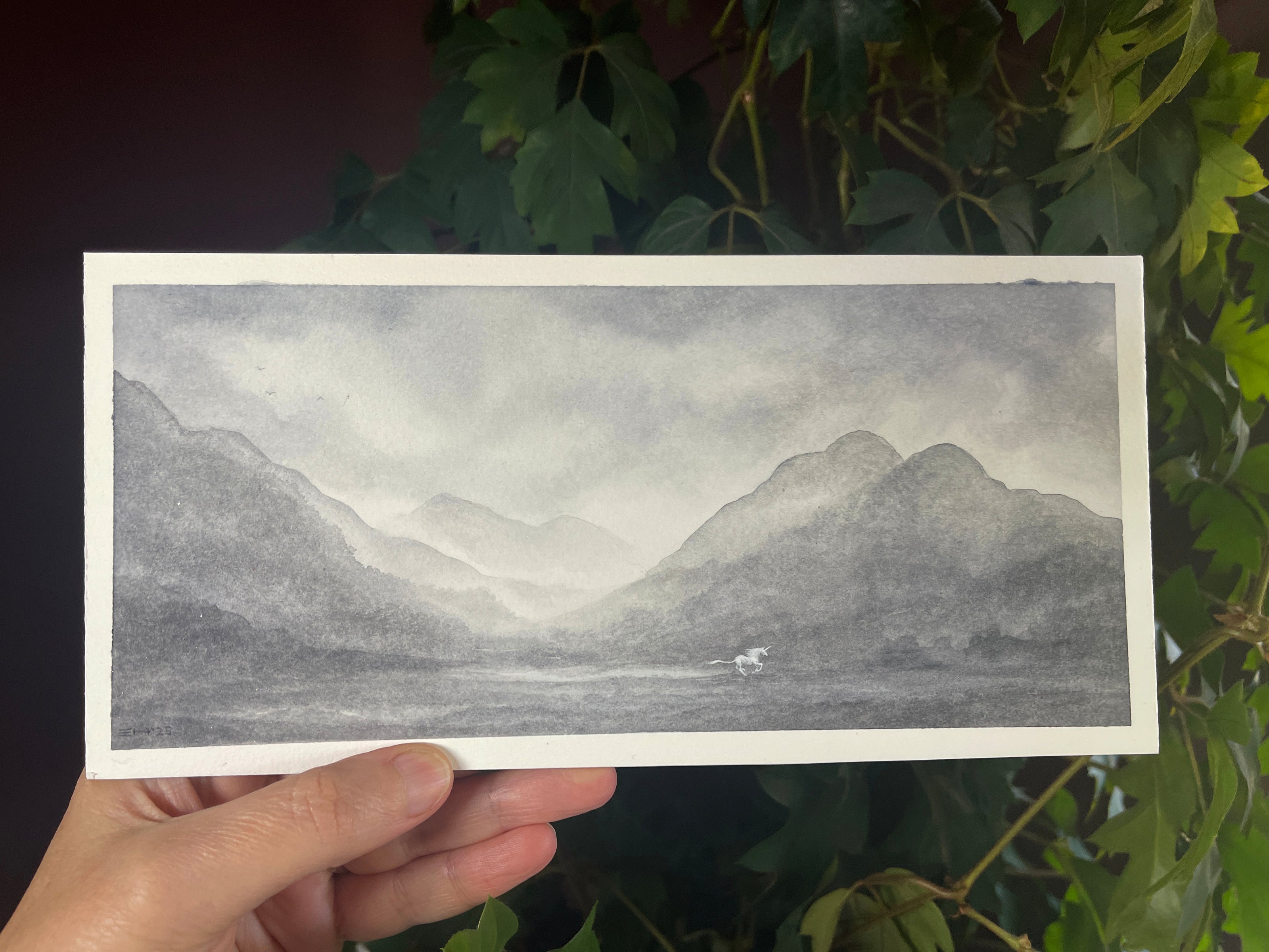 The Journey - Unframed Watercolour Painting