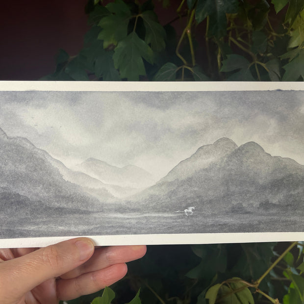 The Journey - Unframed Watercolour Painting