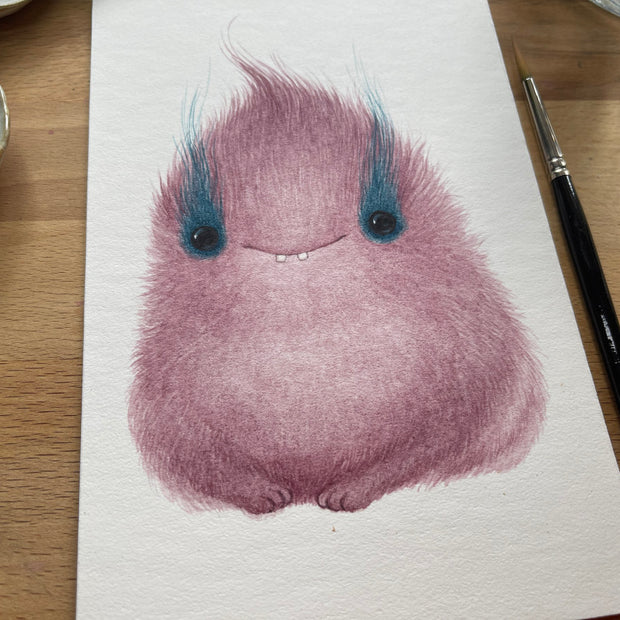Nathaniel - Unframed Watercolour Painting