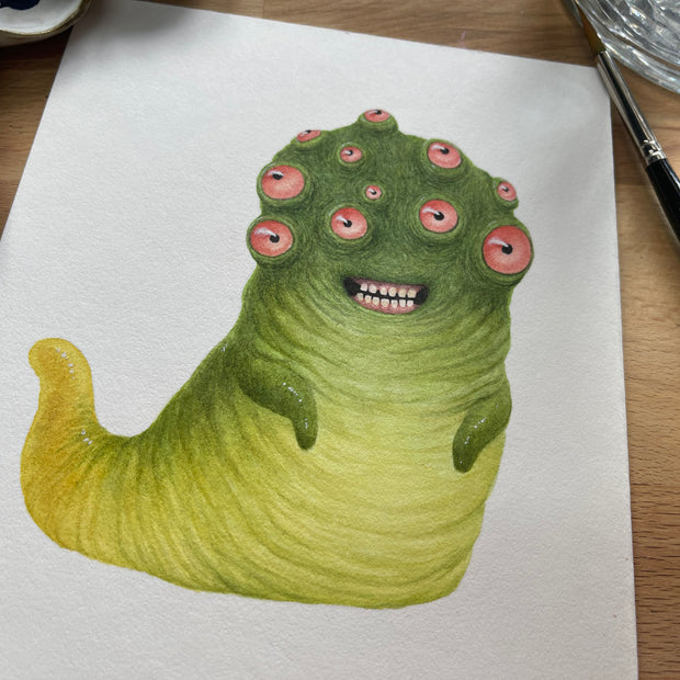 Gertrude - Unframed Watercolour Painting