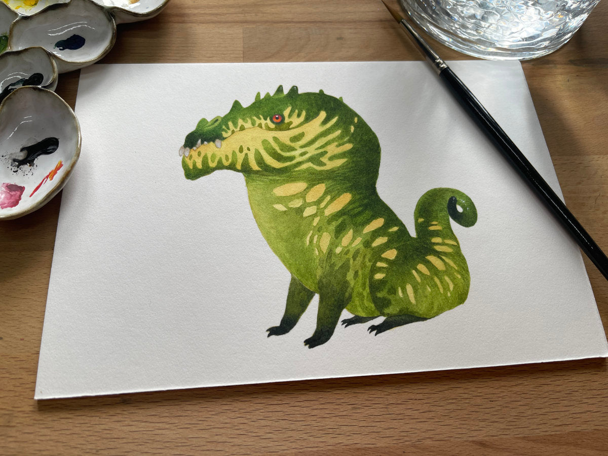 Fergus - Unframed Watercolour Painting