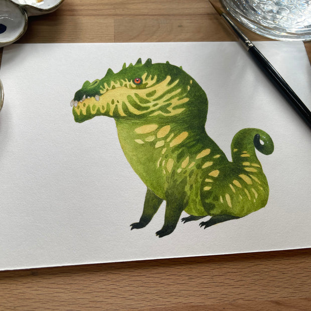 Fergus - Unframed Watercolour Painting
