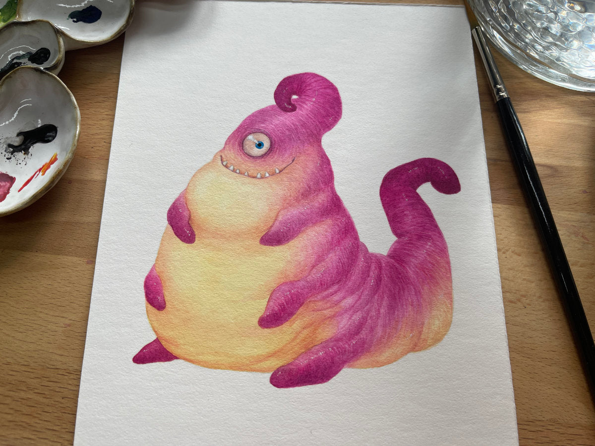 Harriet - Unframed Watercolour Painting