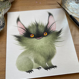 Ambrose - Unframed Watercolour Painting