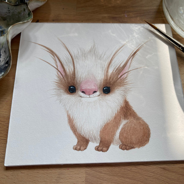 Hortense - Unframed Watercolour Painting