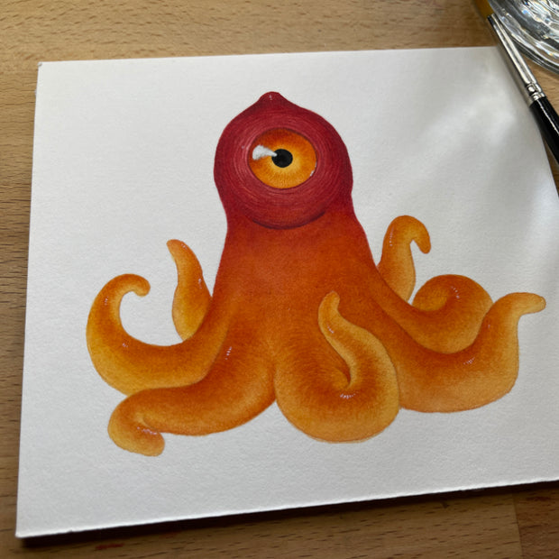 Marmaduke - Unframed Watercolour Painting