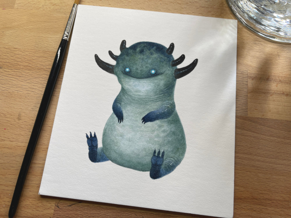 Phil- Unframed Watercolour Painting