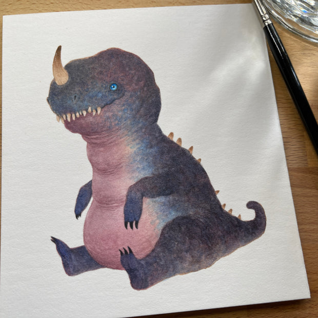 Neil - Unframed Watercolour Painting