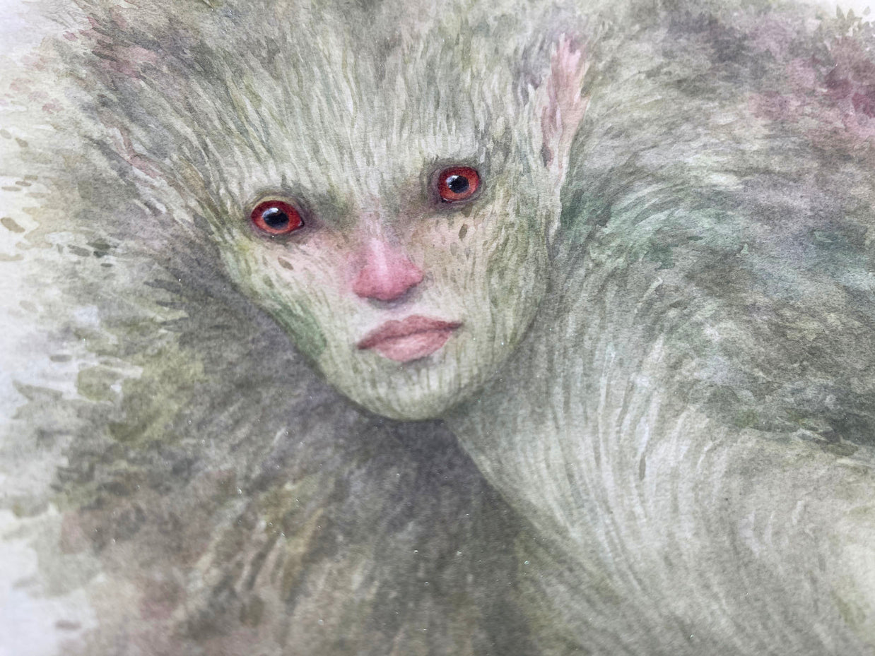 Dryad - Unframed Watercolour Painting