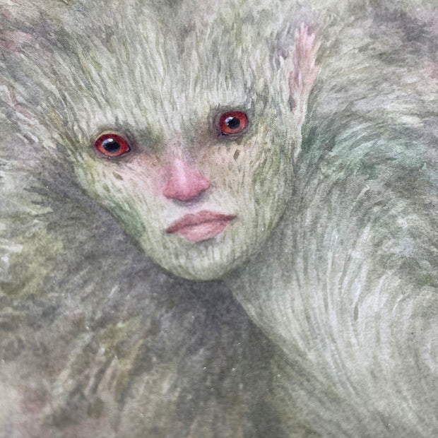 Dryad - Unframed Watercolour Painting