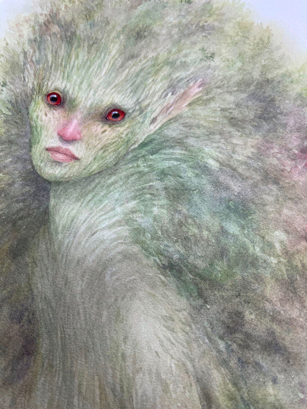 Dryad - Unframed Watercolour Painting