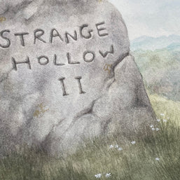 Two Miles To Strangehollow - Unframed Watercolour Painting
