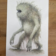 The Sightless Maw - Unframed Watercolour Painting