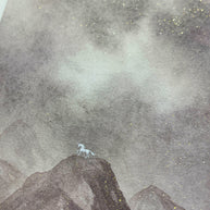 Unicorn Mountain - Unframed Watercolour Painting