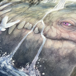 Glaurmir, The Ancient - Unframed Watercolour Painting