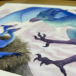 The Brood - Unframed Watercolour Painting