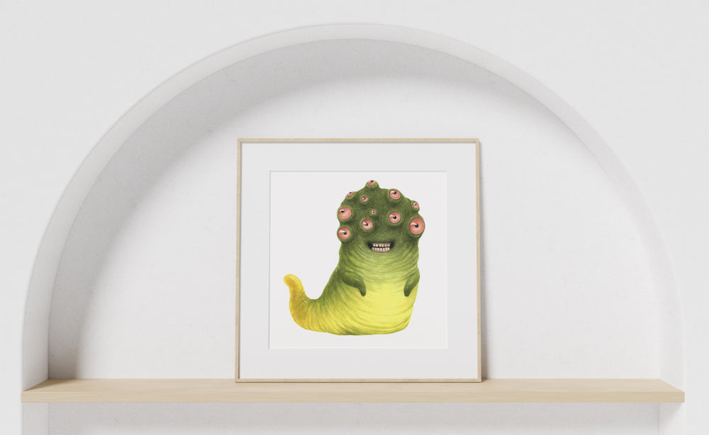 Gertrude - Unframed Watercolour Painting