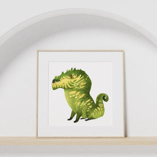 Fergus - Unframed Watercolour Painting