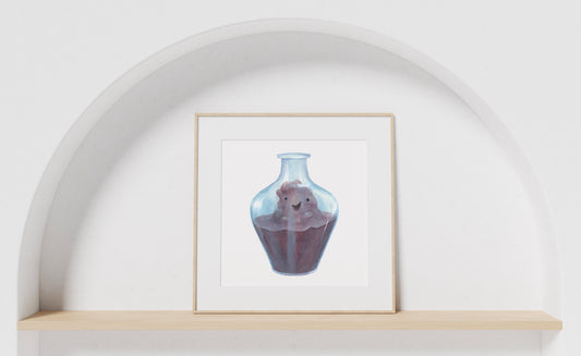 Imogen - Unframed Watercolour Painting