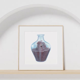 Imogen - Unframed Watercolour Painting