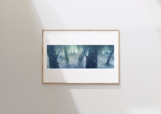 The Swamp - Unframed Watercolour Painting