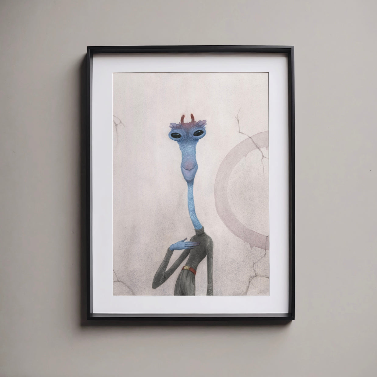 Manley Niftit - Unframed Watercolour Painting