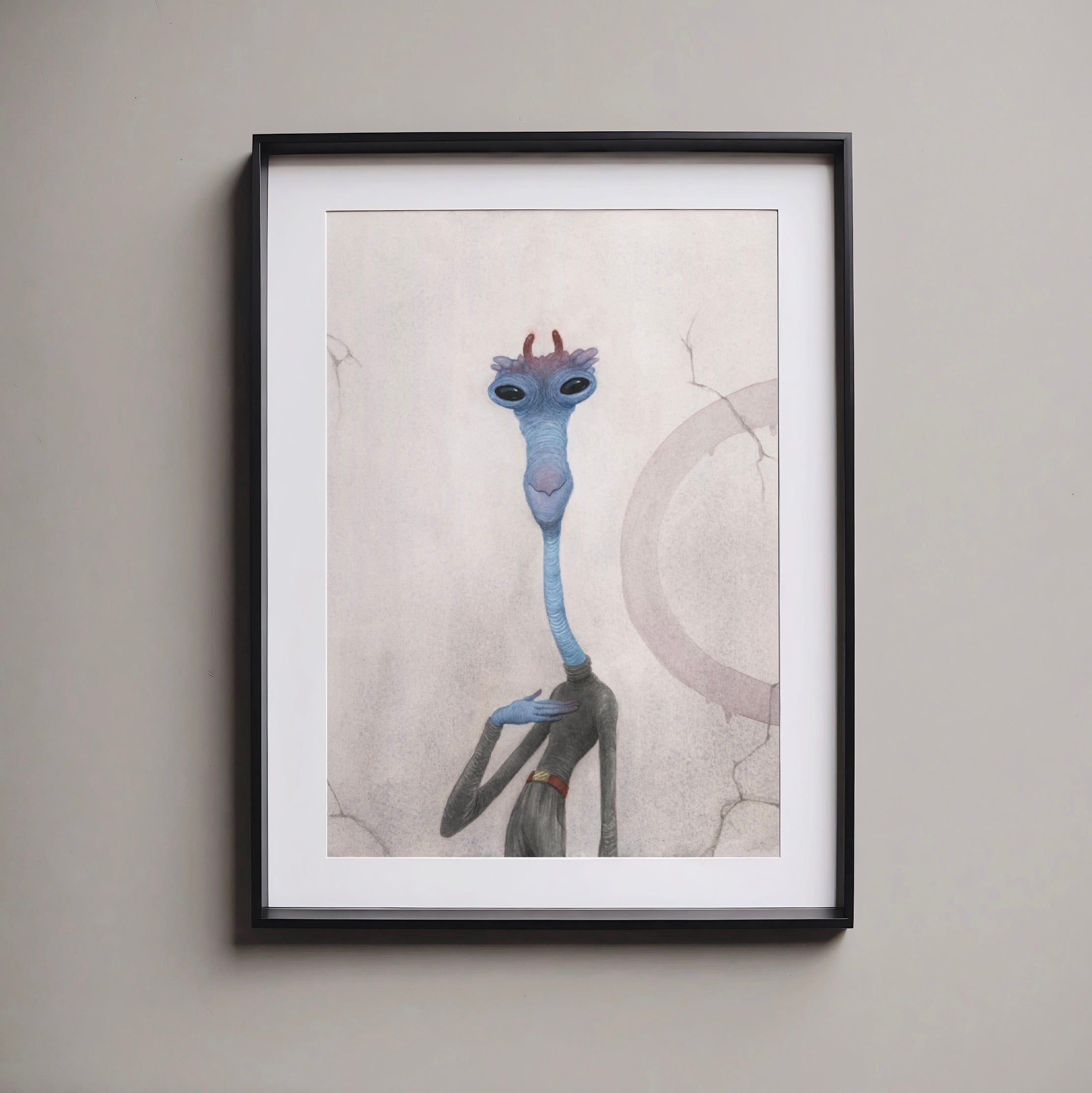Manley Niftit - Unframed Watercolour Painting