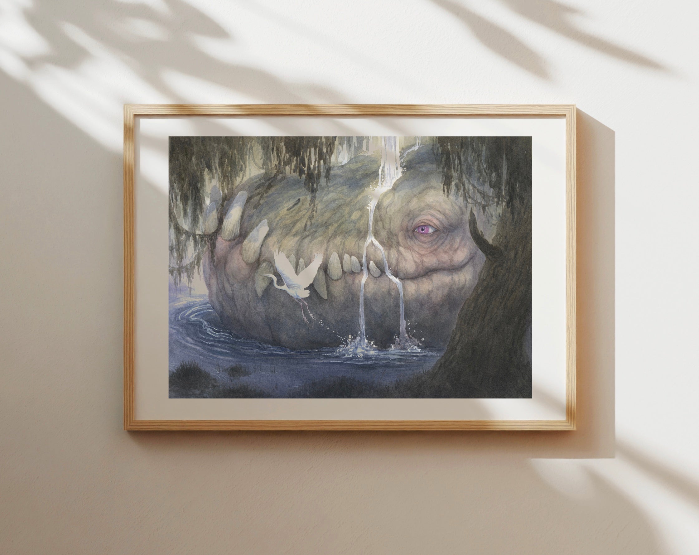 Glaurmir, The Ancient - Unframed Watercolour Painting