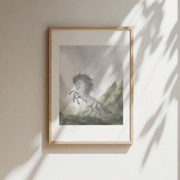 Sleipnir - Unframed Watercolour Painting