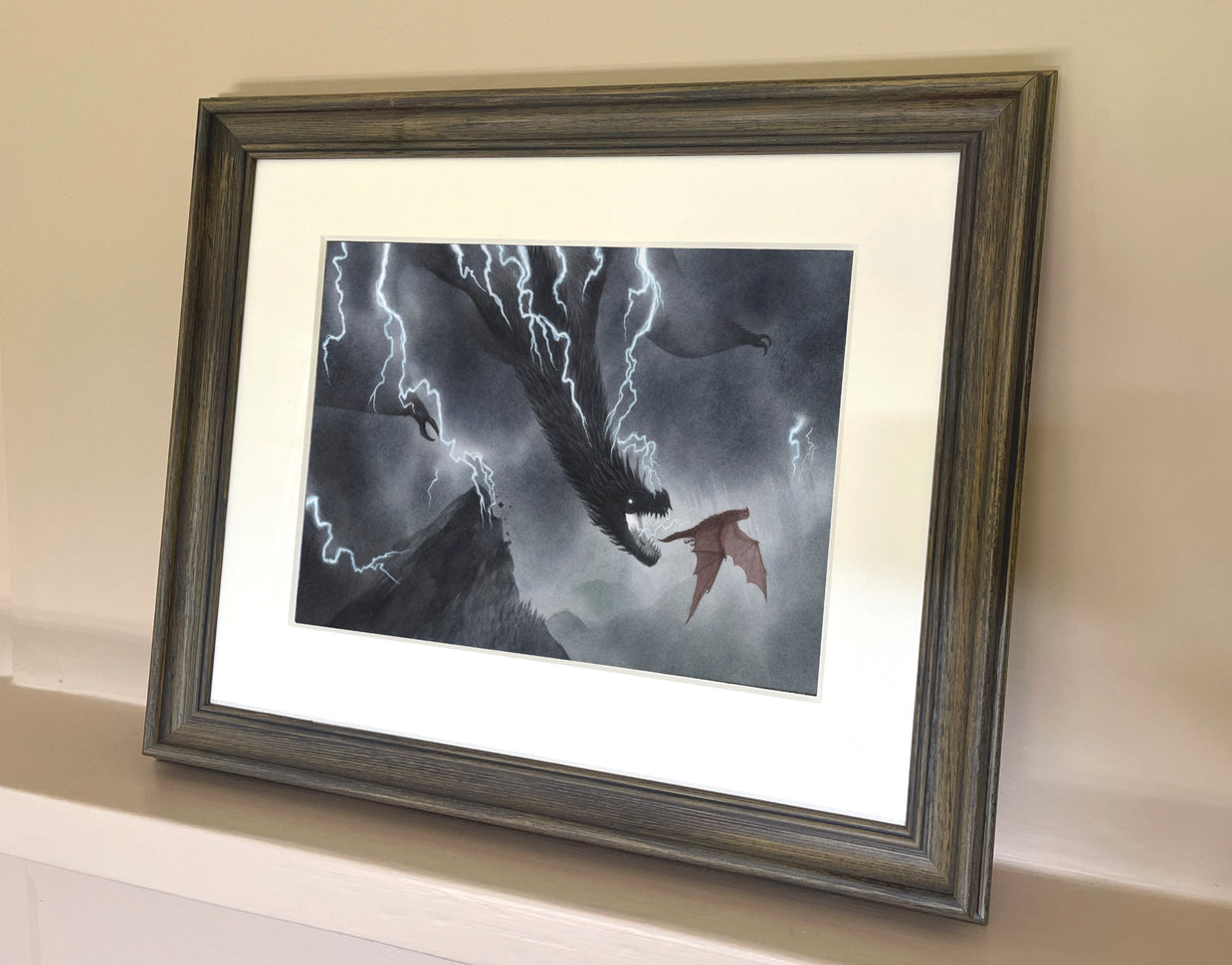 The Chase - Unframed Watercolour Painting