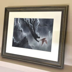 The Chase - Unframed Watercolour Painting