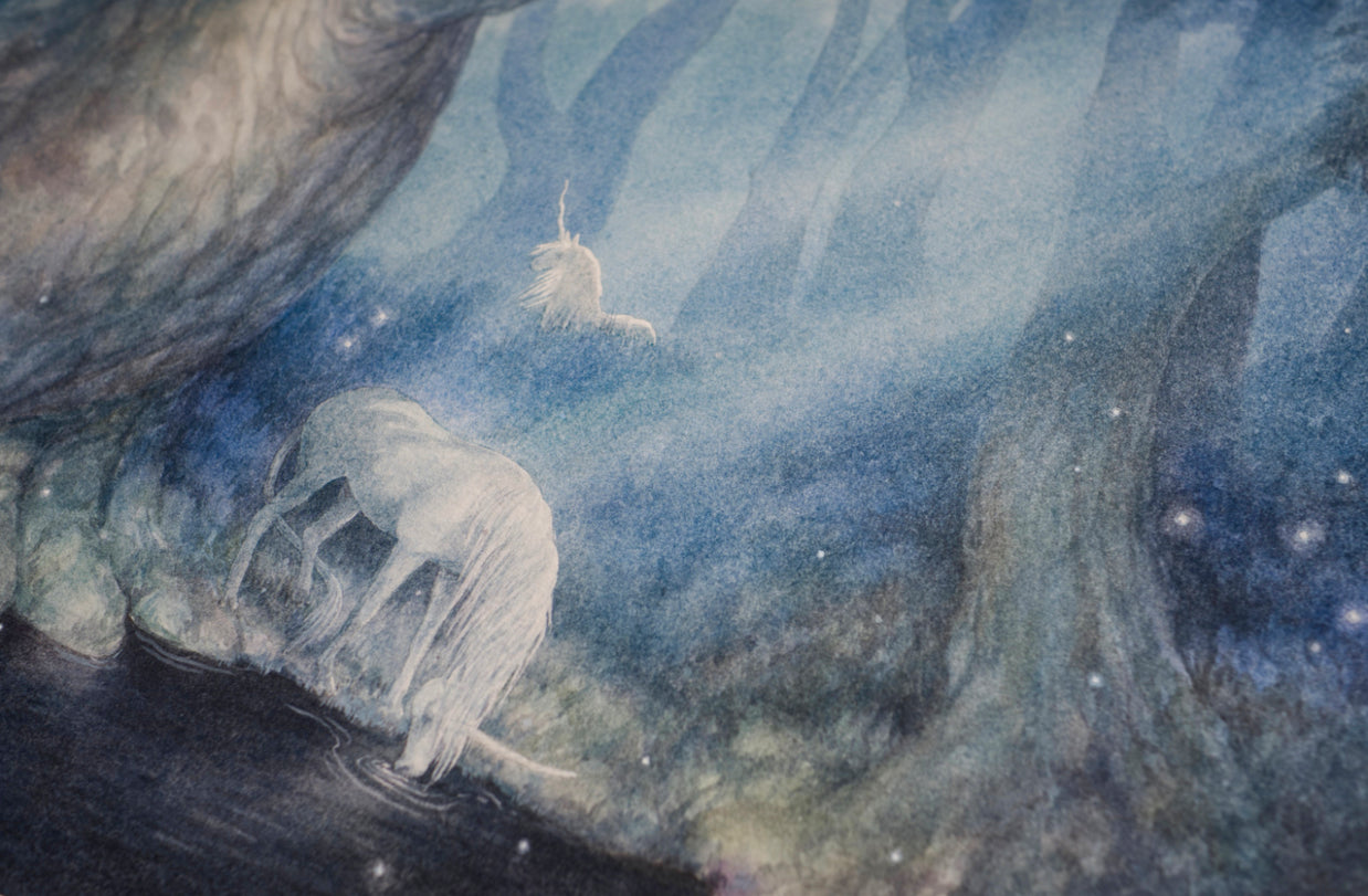 A Rare Sighting - Unframed Watercolour Painting