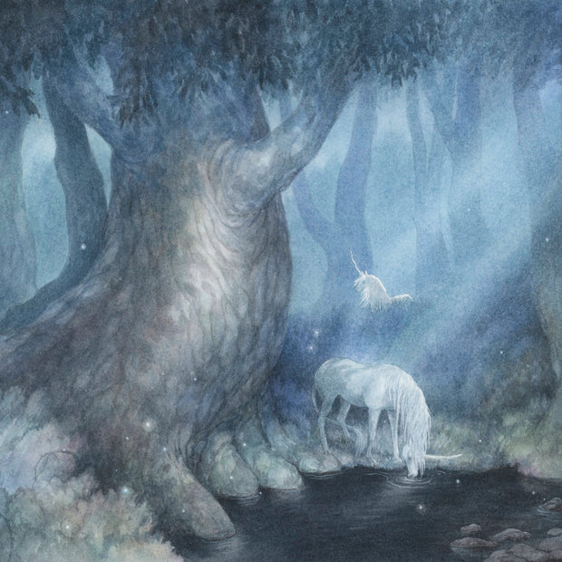 A Rare Sighting - Unframed Watercolour Painting