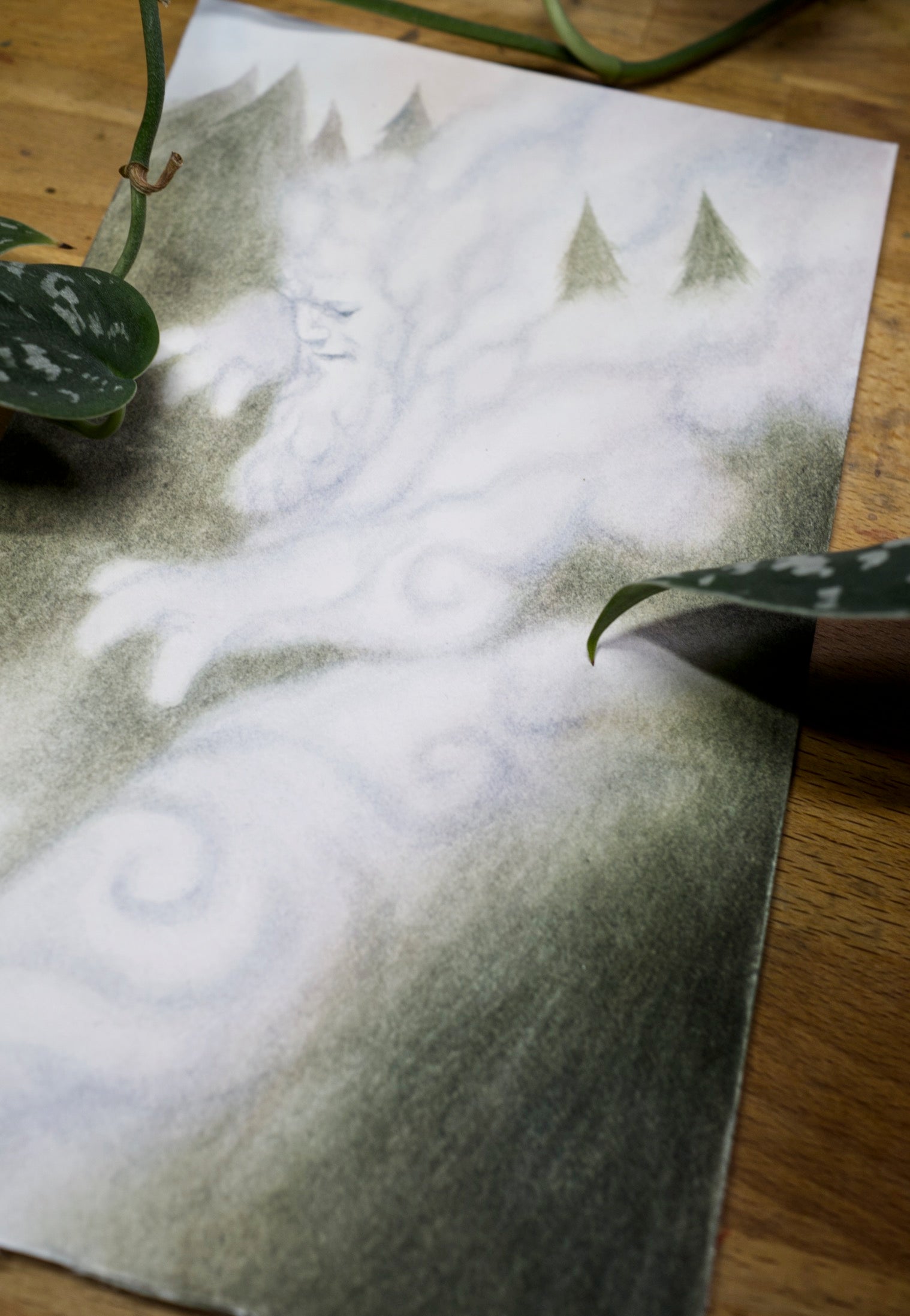 Deck Of Illusions Originals - Unframed Watercolour Paintings