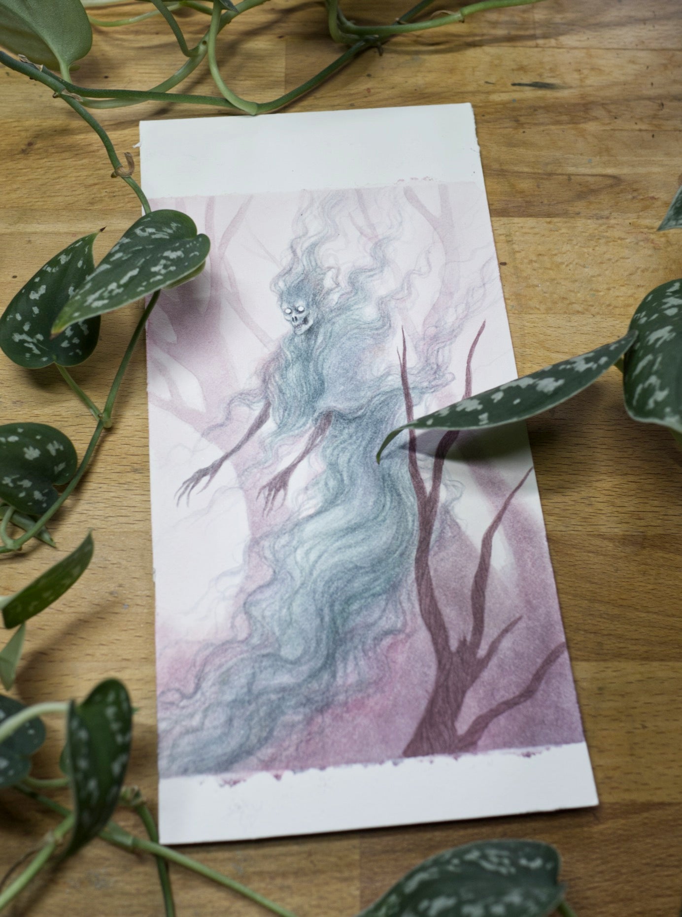 Deck Of Illusions Originals - Unframed Watercolour Paintings