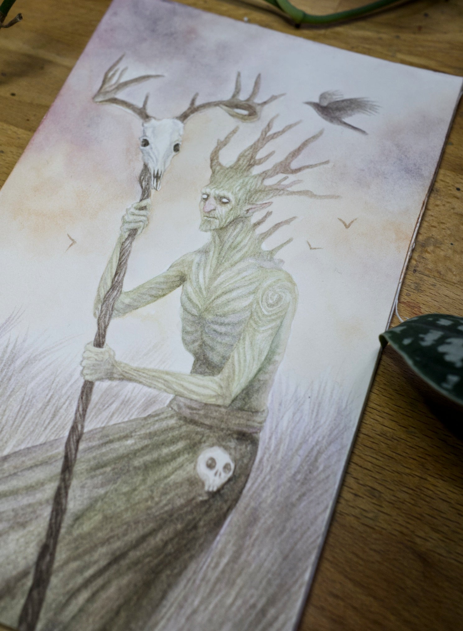 Deck Of Illusions Originals - Unframed Watercolour Paintings