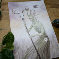 Deck Of Illusions Originals - Unframed Watercolour Paintings