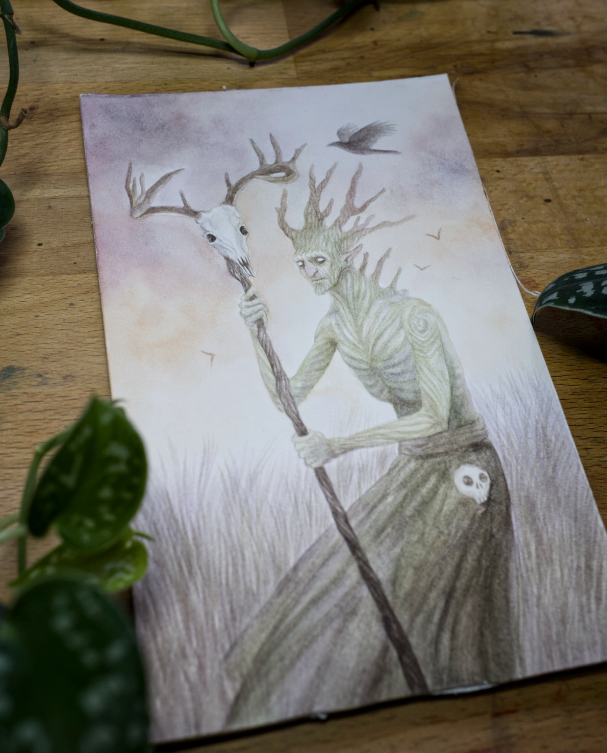 Deck Of Illusions Originals - Unframed Watercolour Paintings