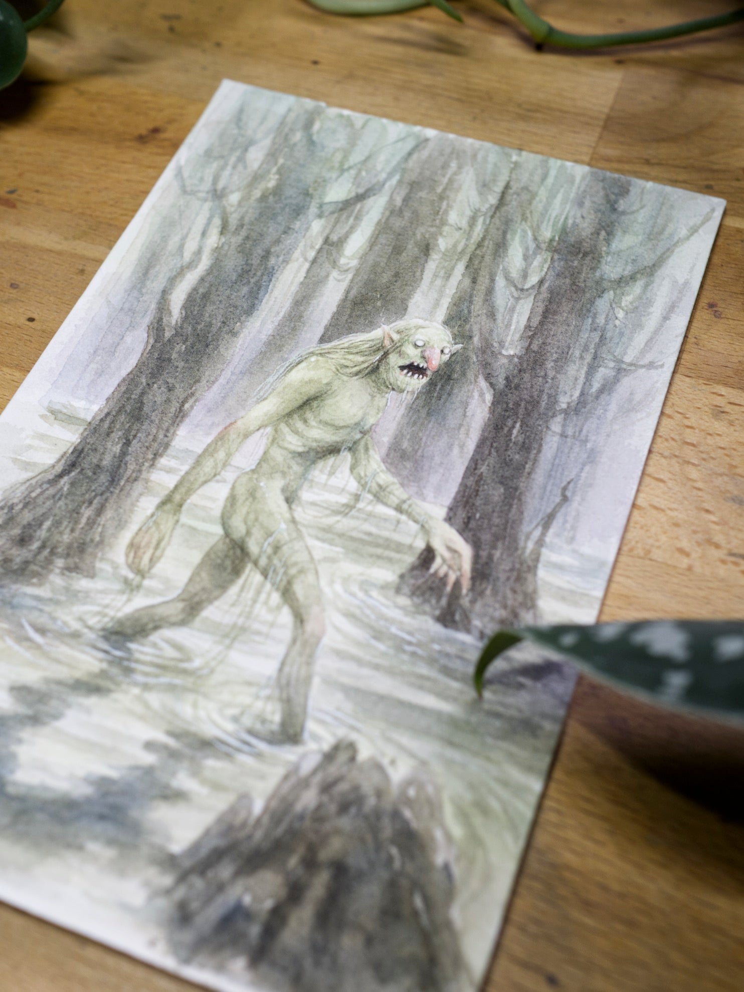Deck Of Illusions Originals - Unframed Watercolour Paintings