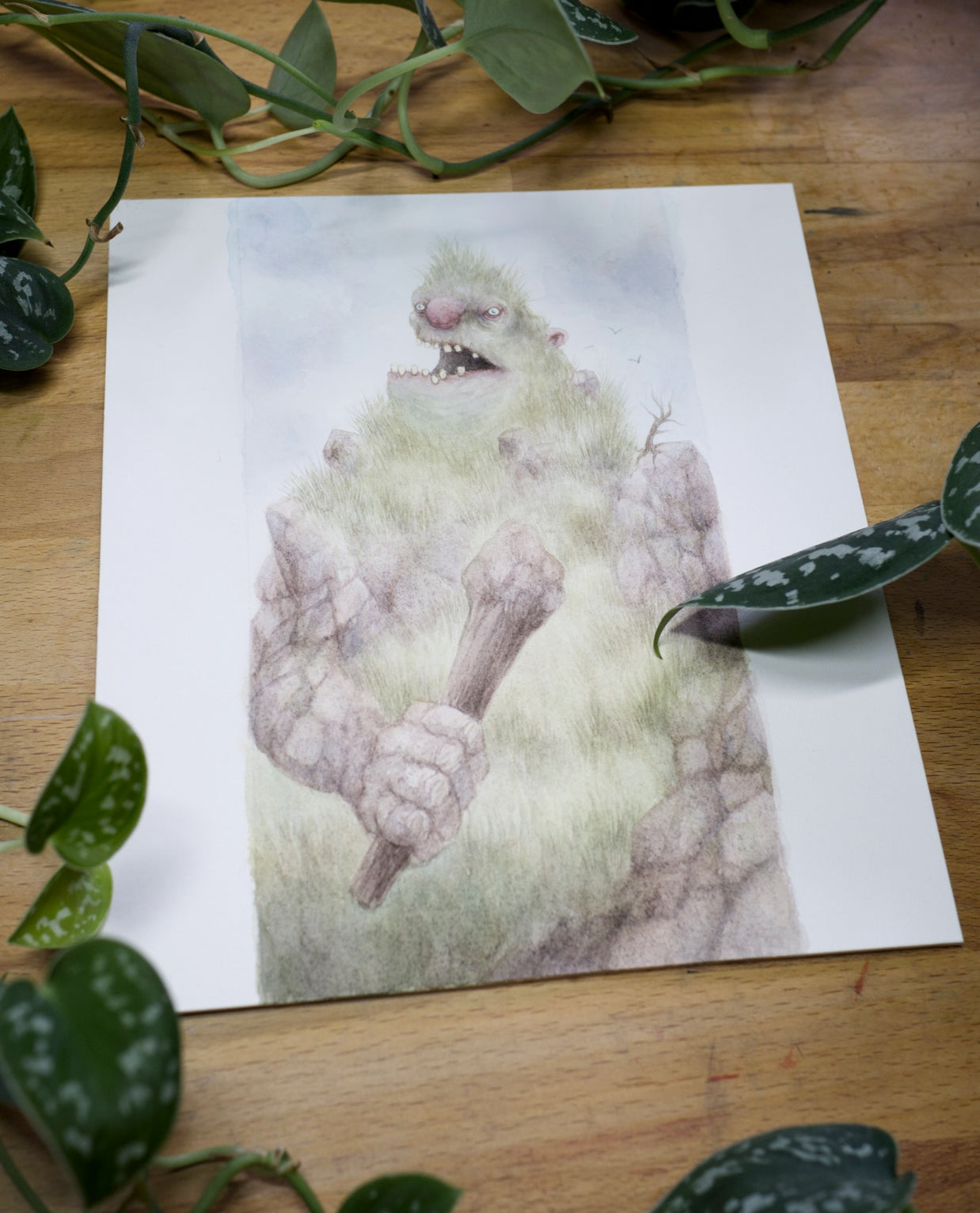 Deck Of Illusions Originals - Unframed Watercolour Paintings