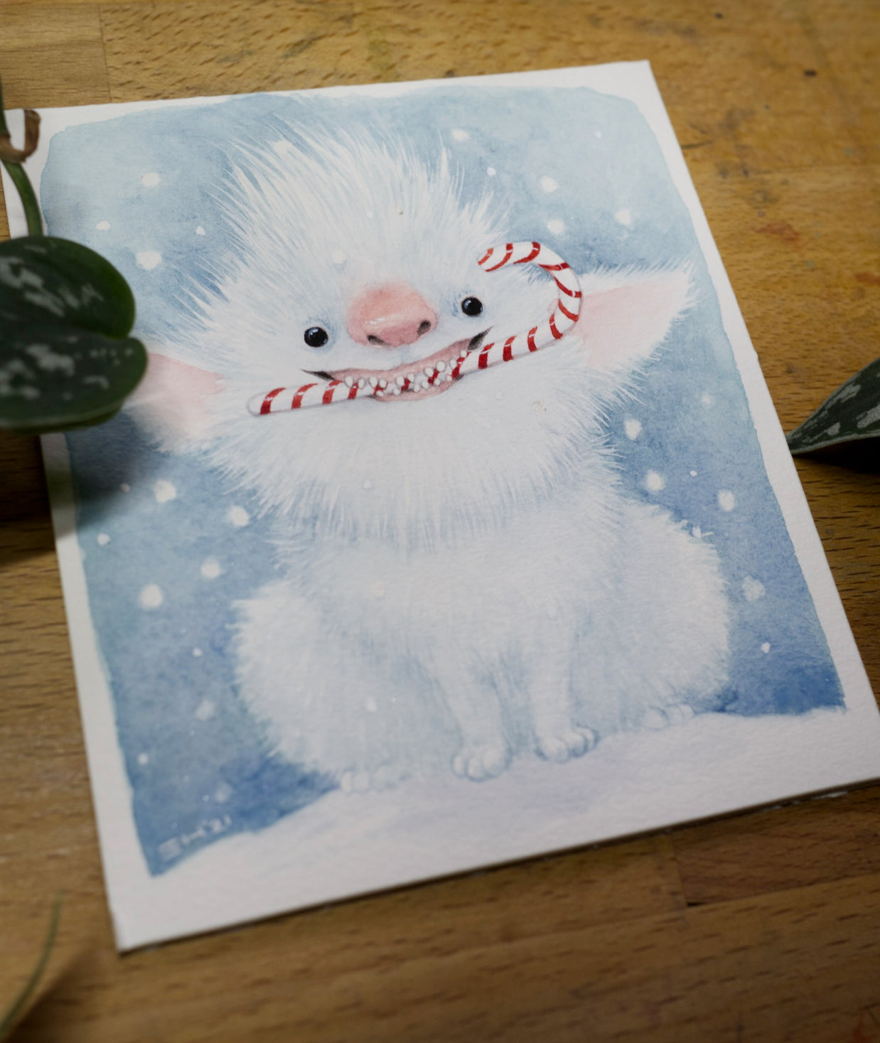 Festive Offering - Unframed Watercolour Painting