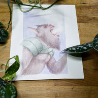 Deck Of Illusions Originals - Unframed Watercolour Paintings
