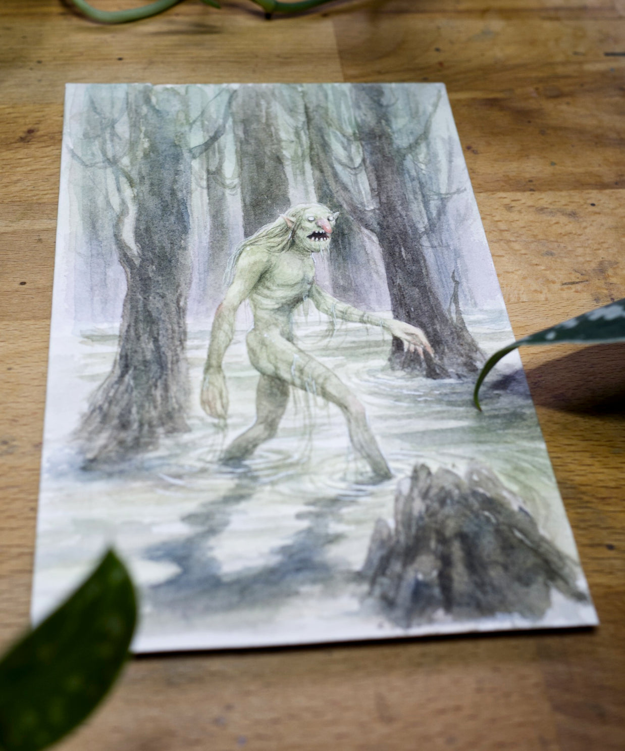 Deck Of Illusions Originals - Unframed Watercolour Paintings