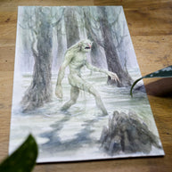 Deck Of Illusions Originals - Unframed Watercolour Paintings