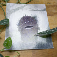 Swamp Thing - Unframed Watercolour Painting