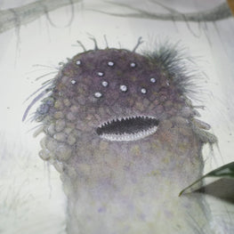 Swamp Thing - Unframed Watercolour Painting